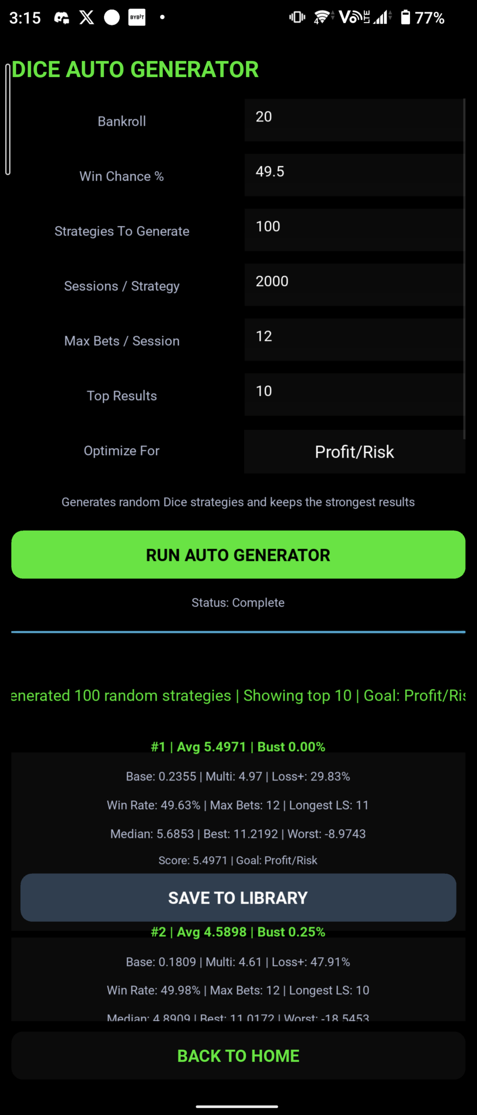 Sequence Automator (Dice Auto Generator)