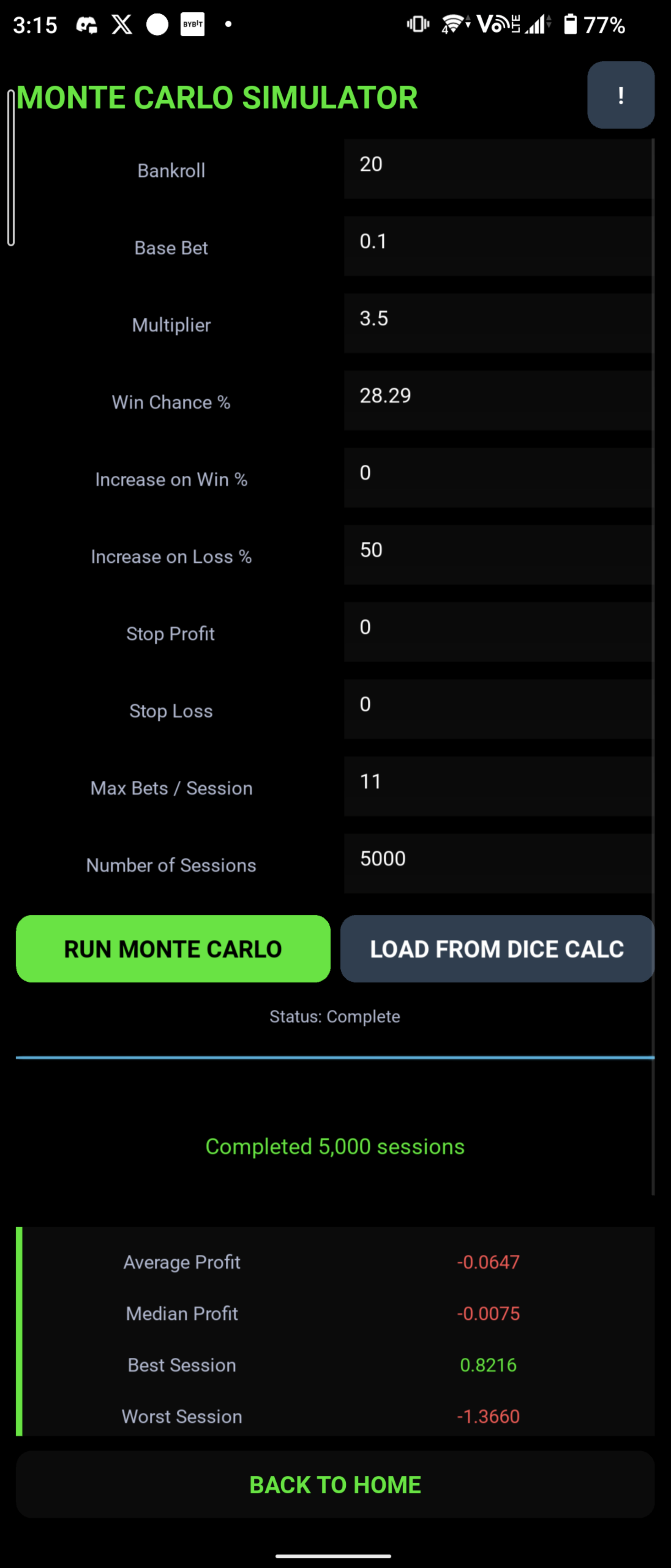 Monte Carlo Simulator (Monte Carlo Simulator)