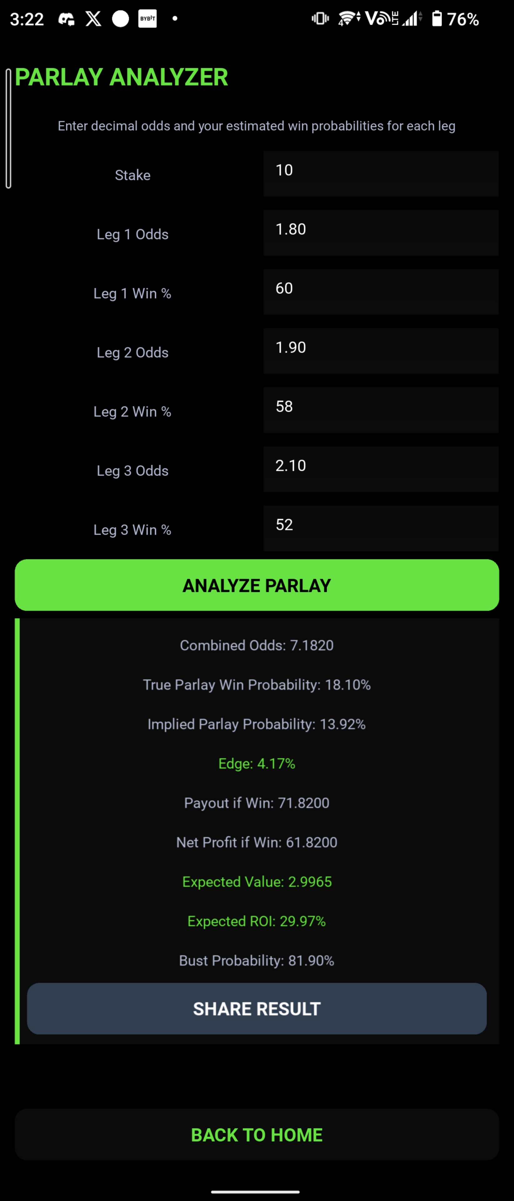 Compounded Risk Analyst (Parlay Analyzer)